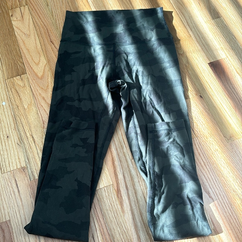 Camo lululemon align leggings